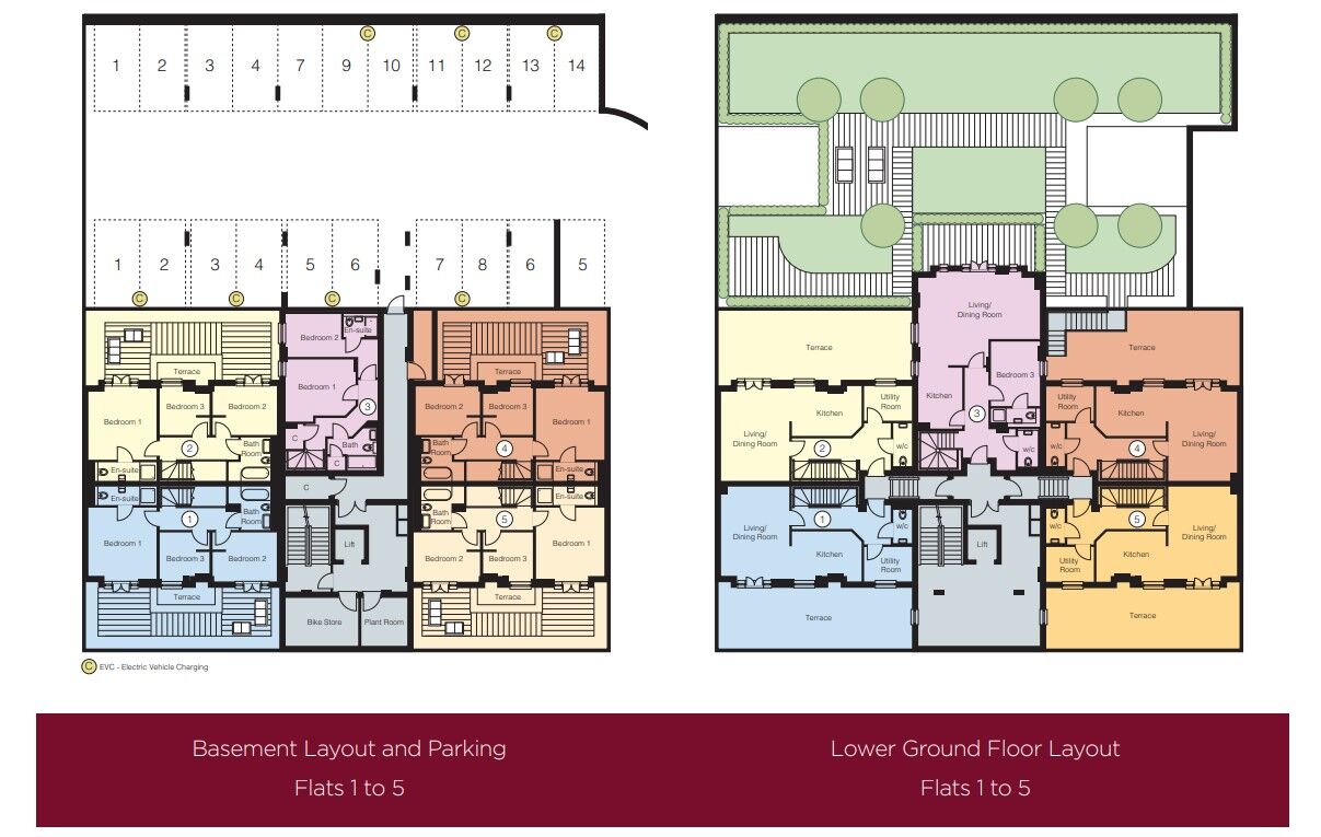 Floor plans