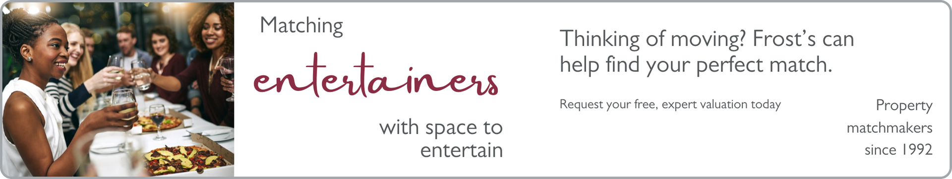 Matching entertainers with space to entertain